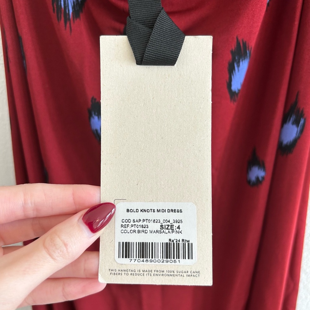 Johanna Ortiz Bold Knots Midi Dress - Picture 9 of 10